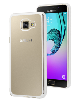 Microsonic Samsung Galaxy A5 2016 Kılıf Skyfall Transparent Clear Gümüş