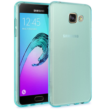 Microsonic Samsung Galaxy A5 2016 Kılıf Transparent Soft Mavi