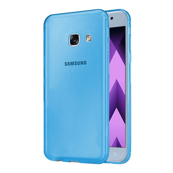 Microsonic Samsung Galaxy A5 2017 Kılıf Transparent Soft Mavi