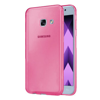 Microsonic Samsung Galaxy A5 2017 Kılıf Transparent Soft Pembe Microsonic Samsung Galaxy A5 2017 Kılıf Transparent Soft Pembe
