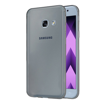 Microsonic Samsung Galaxy A5 2017 Kılıf Transparent Soft Siyah