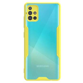 Microsonic Samsung Galaxy A51 Kılıf Paradise Glow Sarı
