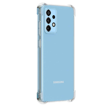 Microsonic Samsung Galaxy A52 Kılıf Anti Shock Silikon Şeffaf