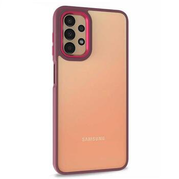 Microsonic Samsung Galaxy A52 Kılıf Bright Planet Kırmızı