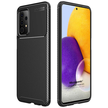 Microsonic Samsung Galaxy A52 Kılıf Legion Series Siyah Microsonic Samsung Galaxy A52 Kılıf Legion Series Siyah