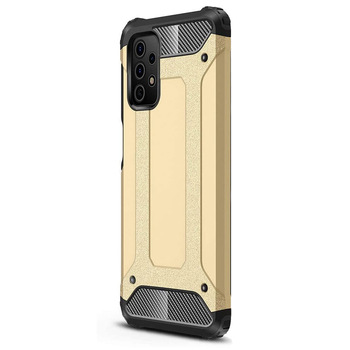 Microsonic Samsung Galaxy A52 Kılıf Rugged Armor Gold