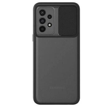 Microsonic Samsung Galaxy A53 5G Kılıf Slide Camera Lens Protection Siyah
