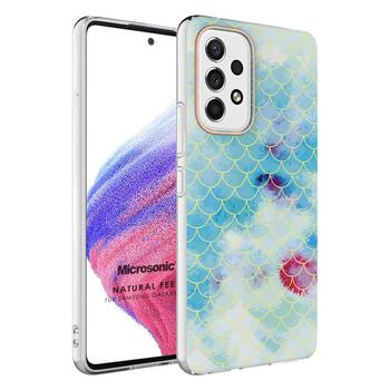 Microsonic Samsung Galaxy A53 5G Natural Feel Desenli Kılıf Fish Scale Microsonic Samsung Galaxy A53 5G Natural Feel Desenli Kılıf Fish Scale