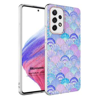 Microsonic Samsung Galaxy A53 5G Natural Feel Desenli Kılıf Oyster Microsonic Samsung Galaxy A53 5G Natural Feel Desenli Kılıf Oyster