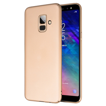 Microsonic Samsung Galaxy A6 2018 Kılıf Premium Slim Gold Microsonic Samsung Galaxy A6 2018 Kılıf Premium Slim Gold