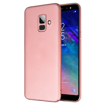 Microsonic Samsung Galaxy A6 2018 Kılıf Premium Slim Rose Gold