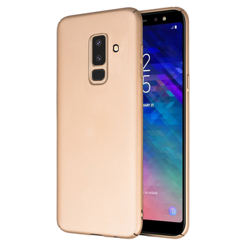 Microsonic Samsung Galaxy A6 Plus 2018 Kılıf Premium Slim Gold Microsonic Samsung Galaxy A6 Plus 2018 Kılıf Premium Slim Gold