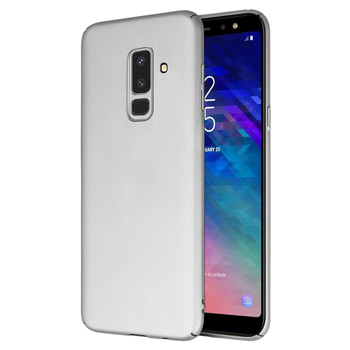 Microsonic Samsung Galaxy A6 Plus 2018 Kılıf Premium Slim Gümüş