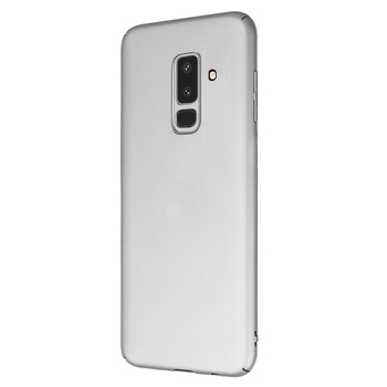 Microsonic Samsung Galaxy A6 Plus 2018 Kılıf Premium Slim Gümüş