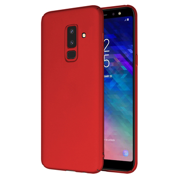 Microsonic Samsung Galaxy A6 Plus 2018 Kılıf Premium Slim Kırmızı Microsonic Samsung Galaxy A6 Plus 2018 Kılıf Premium Slim Kırmızı