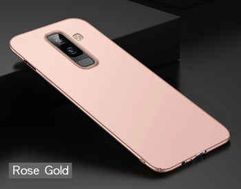 Microsonic Samsung Galaxy A6 Plus 2018 Kılıf Premium Slim Rose Gold