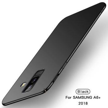 Microsonic Samsung Galaxy A6 Plus 2018 Kılıf Premium Slim Siyah