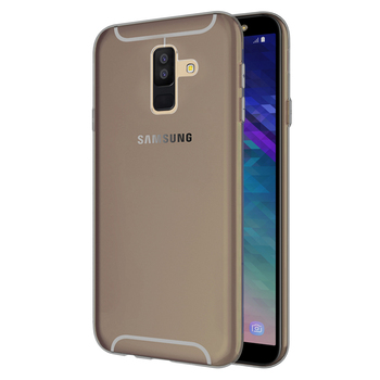 Microsonic Samsung Galaxy A6 Plus 2018 Kılıf Transparent Soft Siyah Microsonic Samsung Galaxy A6 Plus 2018 Kılıf Transparent Soft Siyah