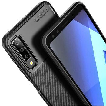 Microsonic Samsung Galaxy A7 2018 Kılıf Legion Series Siyah
