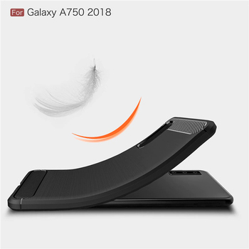 Microsonic Samsung Galaxy A7 2018 Kılıf Room Silikon Siyah