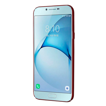 Microsonic Samsung Galaxy A8 2016 Kılıf Premium Slim Kırmızı