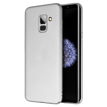 Microsonic Samsung Galaxy A8 2018 Kılıf Premium Slim Gümüş Microsonic Samsung Galaxy A8 2018 Kılıf Premium Slim Gümüş