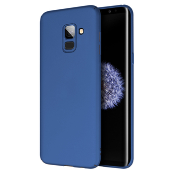 Microsonic Samsung Galaxy A8 2018 Kılıf Premium Slim Lacivert Microsonic Samsung Galaxy A8 2018 Kılıf Premium Slim Lacivert