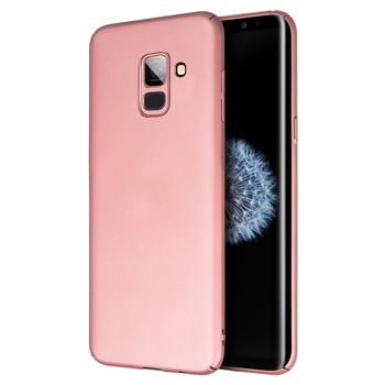 Microsonic Samsung Galaxy A8 2018 Kılıf Premium Slim Rose Gold Microsonic Samsung Galaxy A8 2018 Kılıf Premium Slim Rose Gold