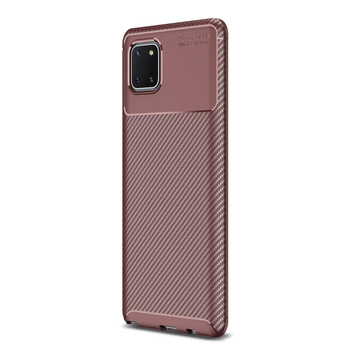 Microsonic Samsung Galaxy A81 Kılıf Legion Series Kahverengi