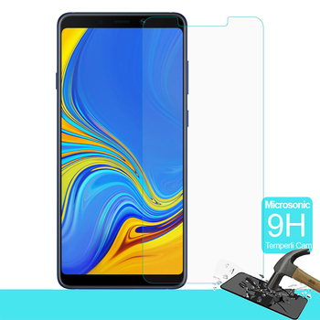 Microsonic Samsung Galaxy A9 2018 Temperli Cam Ekran Koruyucu Film