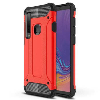 Microsonic Samsung Galaxy A9 2018 Kılıf Rugged Armor Kırmızı Microsonic Samsung Galaxy A9 2018 Kılıf Rugged Armor Kırmızı