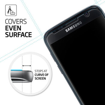 Microsonic Samsung Galaxy C7 Pro Temperli Cam Ekran Koruyucu Film