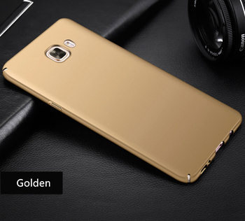 Microsonic Samsung Galaxy C7 Pro Kılıf Premium Slim Gold