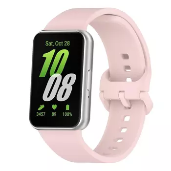 Microsonic Samsung Galaxy Fit 3 Kordon Silicone Sport Band Rose Gold