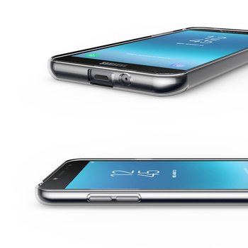 Microsonic Samsung Galaxy J2 Core Kılıf Transparent Soft Beyaz