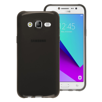 Microsonic Samsung Galaxy J2 Prime Kılıf Transparent Soft Siyah