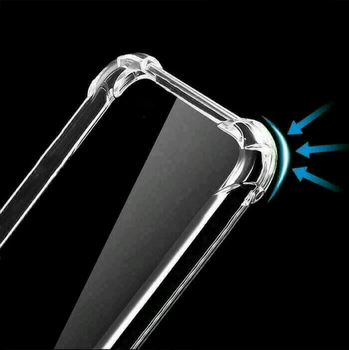Microsonic Samsung Galaxy J2 Pro 2018 Kılıf Anti Shock Silikon Şeffaf