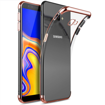 Microsonic Samsung Galaxy J4 Core Kılıf Skyfall Transparent Clear Rose Gold Microsonic Samsung Galaxy J4 Core Kılıf Skyfall Transparent Clear Rose Gold