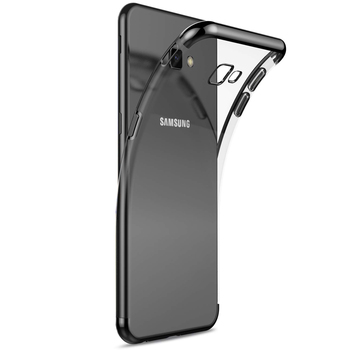 Microsonic Samsung Galaxy J4 Core Kılıf Skyfall Transparent Clear Siyah