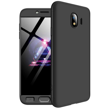 Microsonic Samsung Galaxy J4 Kılıf Double Dip 360 Protective AYS Siyah Microsonic Samsung Galaxy J4 Kılıf Double Dip 360 Protective AYS Siyah