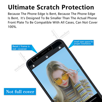 Microsonic Samsung Galaxy J4 Temperli Cam Ekran Koruyucu Film