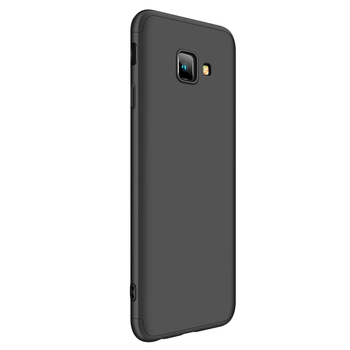 Microsonic Samsung Galaxy J4 Plus Kılıf Double Dip 360 Protective AYS Siyah