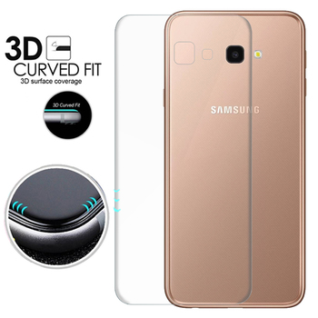 Microsonic Samsung Galaxy J4 Plus Kavisli Ekran Koruyucu Film Seti - Ön ve Arka