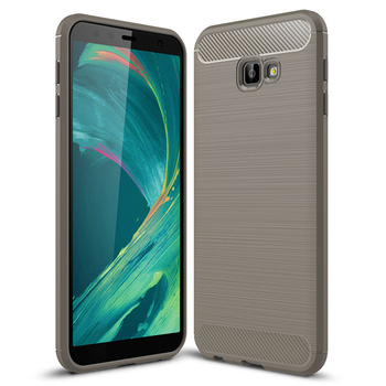 Microsonic Samsung Galaxy J4 Plus Kılıf Room Silikon Gri Microsonic Samsung Galaxy J4 Plus Kılıf Room Silikon Gri