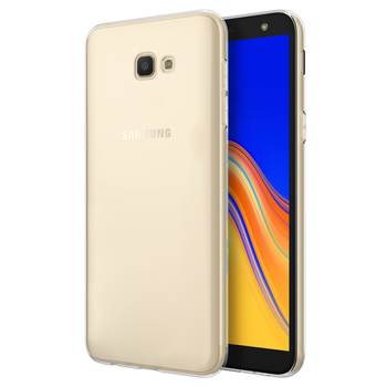 Microsonic Samsung Galaxy J4 Plus Kılıf Transparent Soft Beyaz Microsonic Samsung Galaxy J4 Plus Kılıf Transparent Soft Beyaz