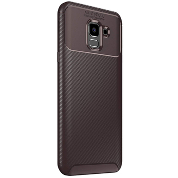 Microsonic Samsung Galaxy J6 Kılıf Legion Series Kahverengi
