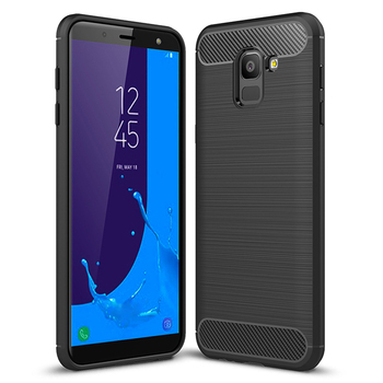 Microsonic Samsung Galaxy J6 Kılıf Room Silikon Siyah Microsonic Samsung Galaxy J6 Kılıf Room Silikon Siyah