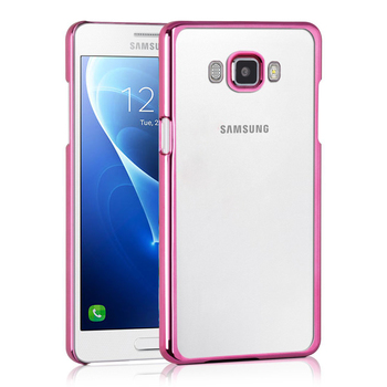 Microsonic Samsung Galaxy J7 2016 Kılıf Skyfall Transparent Clear Rose Gold Microsonic Samsung Galaxy J7 2016 Kılıf Skyfall Transparent Clear Rose Gold