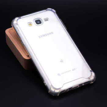 Microsonic Samsung Galaxy J7 Kılıf Anti Shock Silikon Şeffaf
