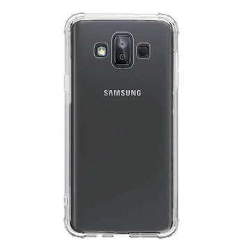 Microsonic Samsung Galaxy J7 Duo Kılıf Anti Shock Silikon Şeffaf